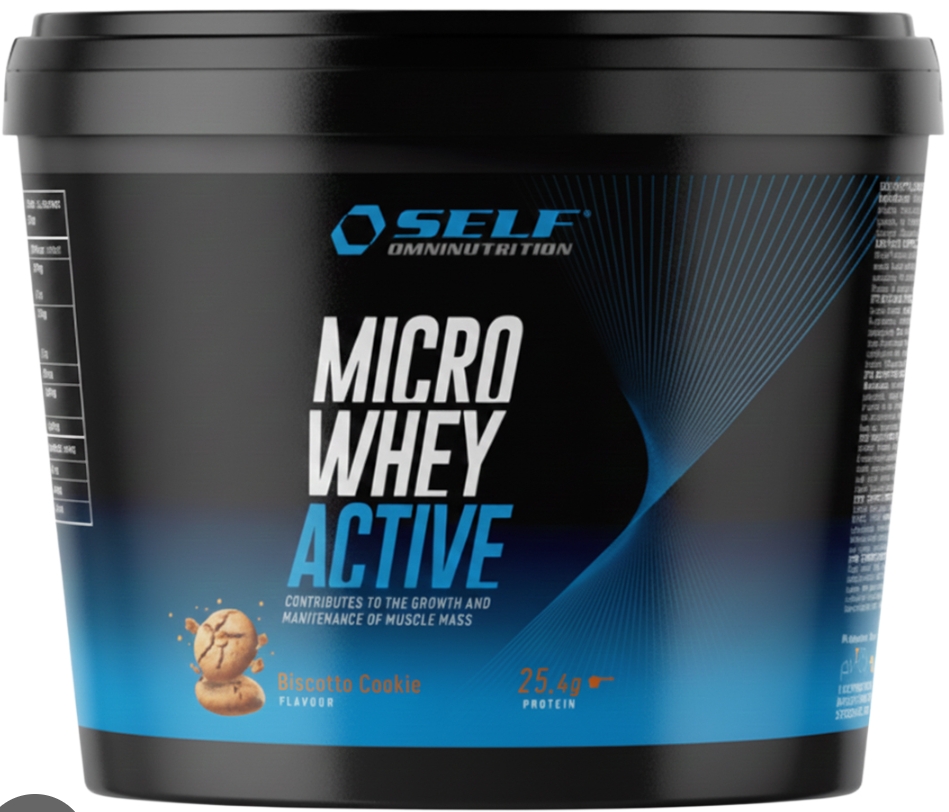 Image of product SELF MICRO WHEY ACTIVE COOKIE BISCUIT 1KG