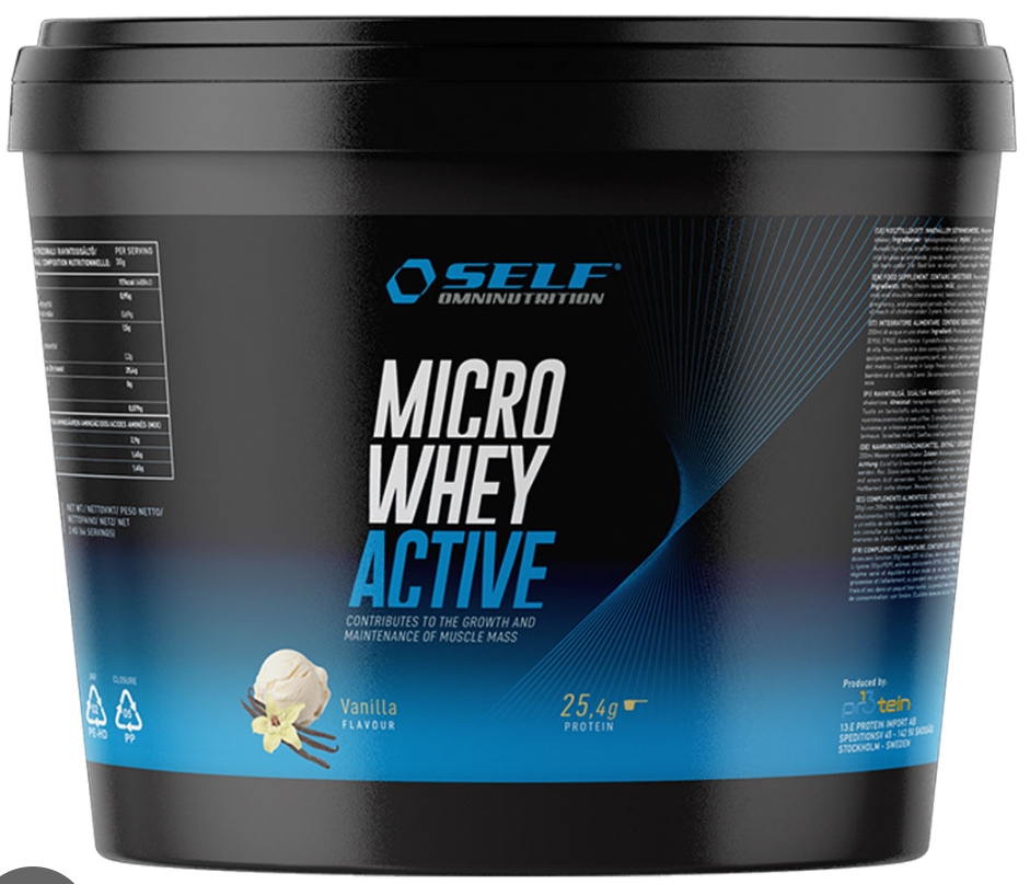 Image of product MICRO WHEY ACTIVE VANILLA 1KG