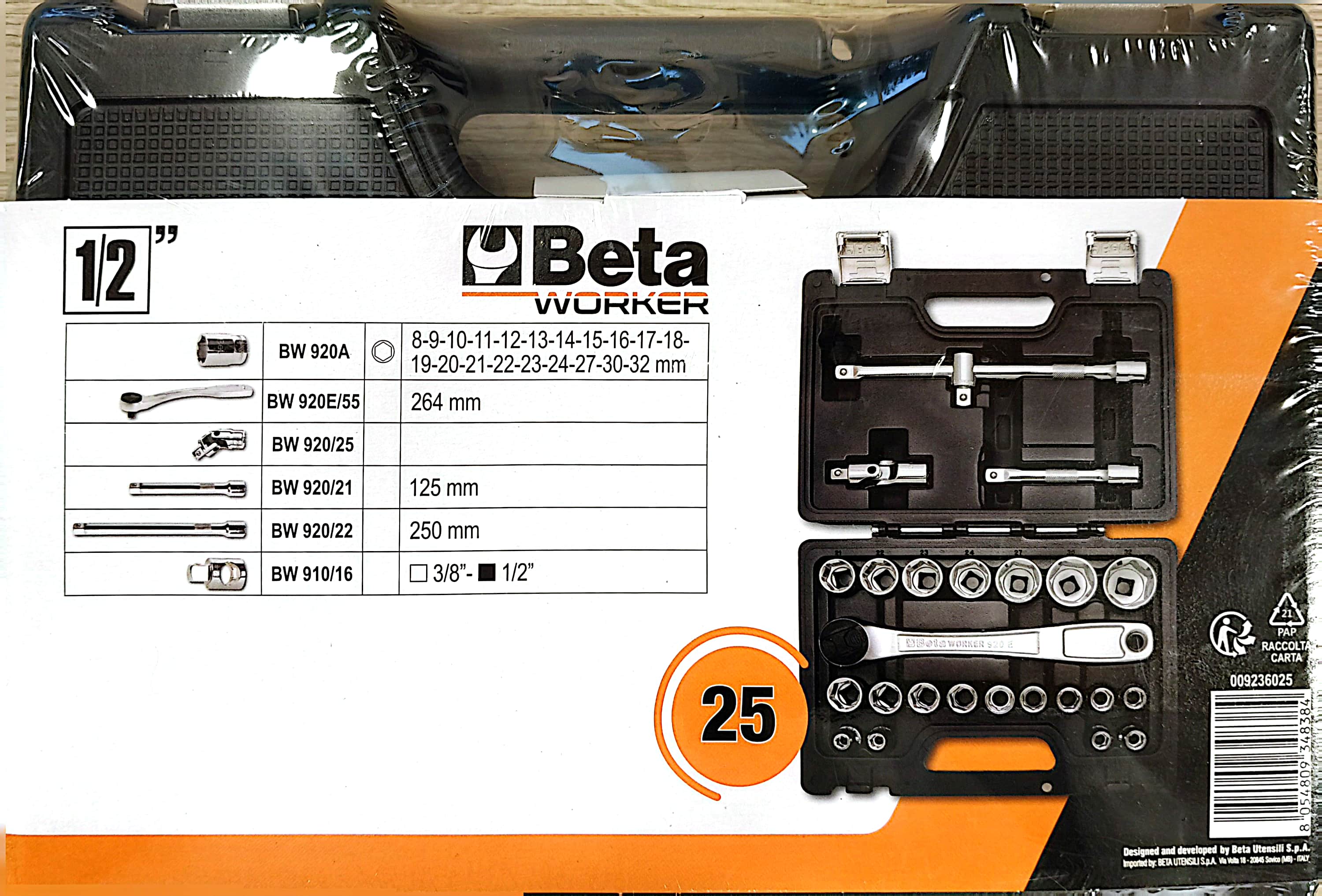 Image of product BETA TOOL CASE 25 PIECES